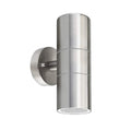 IP65 GU10 Outdoor LED Wall Lamp 10W 600lm Up Down Dual Light Stainless Steel 85-265V