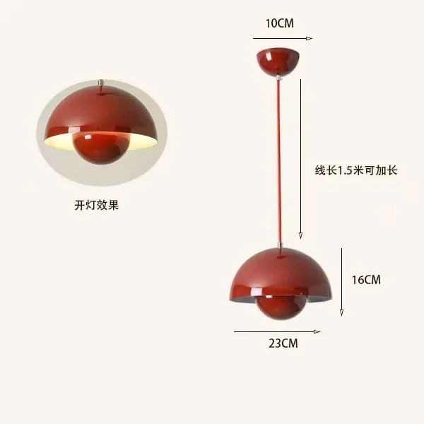 Modern E27 Metal Pendant Hanging Ceiling Light
