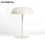 Wireless Rechargeable LED Table Lamp 3W Dimmable Touch Switch 3-Color Mode Iron Portable