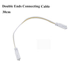 20W V-Shape T8 LED Tube 57cm 96-LED SMD2835 2000lm 270° Clear Milky AC 85-265V 2ft