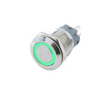 Metal Push Button Switch 12 16 19 22mm IP65 Self-Reset Self-Lock LED 3-220V NO NC CCC