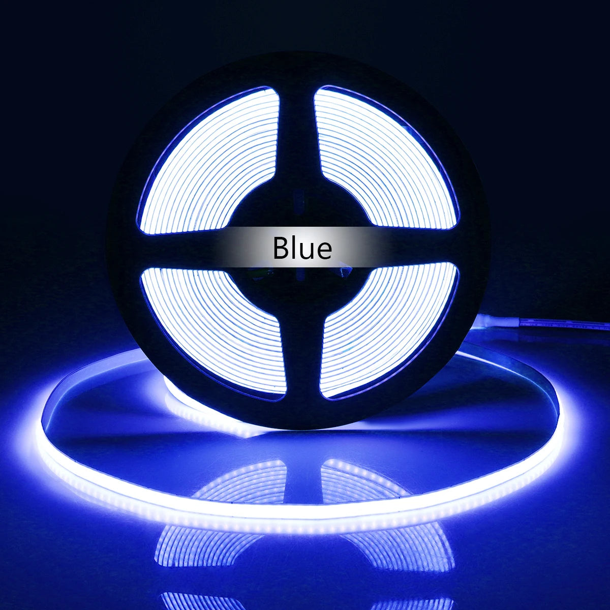 5mm COB LED Strip Light DC 12V 320 LED/m CRI 90 IP20 1m to 5m Warm White Natural White Cool White Red Yellow Pink Blue Green Flexible Tape