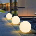 Solar LED Floating Ball Light 16 Color Remote Control IP65 8cm Vinyl Pool Garden Outdoor Night Light