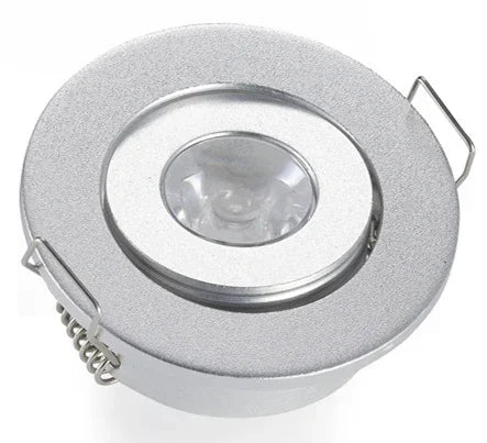 10-Pack 3W Mini LED Downlight AC 85-265V White Black Silver Gold Driver Included