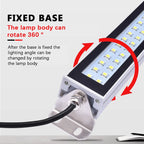 IP67 LED Machine Tool Work Light 5W 10W 12W 15W Aluminum Glass Waterproof Oil Proof AC 110-220V or DC 24-36V CNC Lathe Workshop