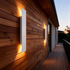 IP65 LED Outdoor Wall Lamp Up-Down 6W 18W 24W AC 85-265V White Black Aluminum Polycarbonate