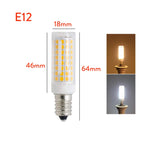 9W Dimmable LED Corn Bulb 102 SMD2835 850lm CRI 80+ 360° AC 110-220V G9 E12 E17 BA15D