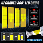 HLXG D1S D2S D3S D4S D1R D2R D3R D4R LED Canbus 6000K 9-36V IP68 Fan Cooled HID Upgrade