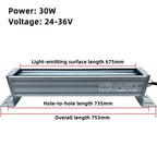 IP67 LED Machine Tool Work Light 10W to 40W Explosion Proof Waterproof Aluminum Alloy Tempered Glass AC 110-240V or DC 24-36V CNC Lathe Workshop
