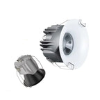 IP65 COB LED Recessed Downlight 5W-35W 24° CRI 85+ 95-110lm/W AC 85-265V 3-Color
