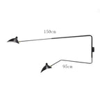 3-Arm Tripod LED Floor Lamp E26 Art Deco Iron Copper Bronze Remote Control Dimmable AC 90-260V Adjustable Spider Standing Lamp Bedroom Living Room