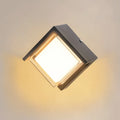 IP65 LED Outdoor Wall Lamp 5W 6W AC 85-265V 5.78 x 3.93 x 3.14 inch ABS Moisture Resistant Contemporary Porch Balcony Garden Black