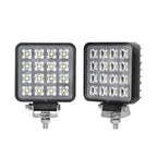 16W LED Work Light 9-32V DC 1350lm OSRAM Flood Beam ECE R10 3.5" Aluminum 3000-6000K