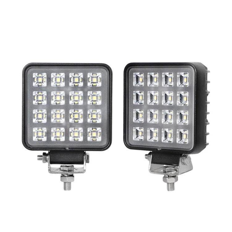 16W LED Work Light 9-32V DC 1350lm OSRAM Flood Beam ECE R10 3.5" Aluminum 3000-6000K