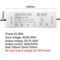 Constant Current LED Driver 300mA 350mA 1-3W to 25-36W AC 85-265V OVP Overload Protection