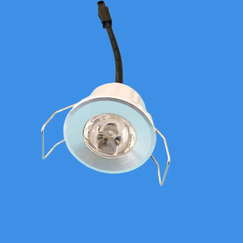 6-Pack 1W 3W Mini LED Recessed Downlight D31mm 28mm Cutout 15° 130lm/W Dimmable AC 95-265V
