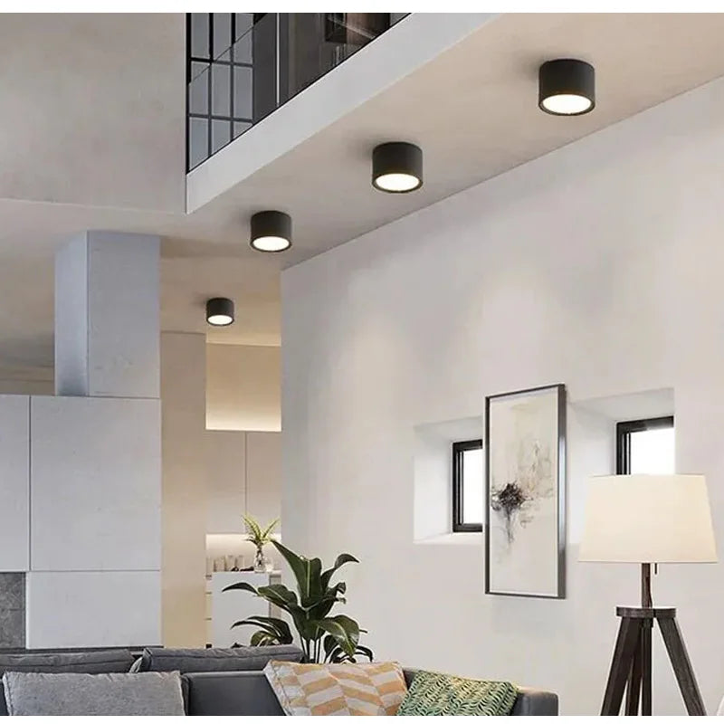 Dimmable Surface-Mount LED Downlight 5W 7W 9W 12W 15W 18W 20W CRI 85+ 120° AC 110-240V