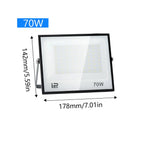 LED Flood Light 20W 30W 50W 100W 150W 200W 300W IP66 AC 100-130V 175-265V Warm Neutral Cool