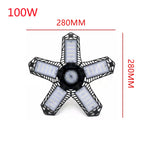 Deformable LED High Bay Bulb 80W 100W 200W 250W E26 E27 E39 E40 B22 360° 130lm/W 6000K