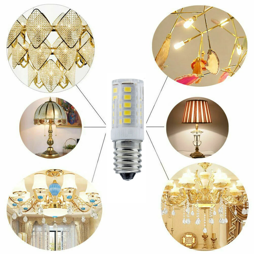 E14 LED Corn Bulb 7W 9W 12W 15W 18W SMD2835 360-Degree 500-1500lm AC 200-240V Non-Dimmable