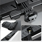 20W Bi-Color LED Video Light 2500-6500K Dimmable 180° Tilt NP-F Battery AC Adapter P30