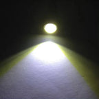 18mm 23mm Eagle Eye LED DRL 3W COB 7000K DC 12V White Red Amber Waterproof 2-10 Pack