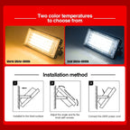 LED Flood Light 50W 100W SMD2835 CRI 85+ 180° IP65 AC 110-240V Warm Cool White 2-Year
