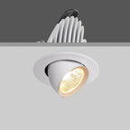 360-Degree Adjustable COB LED Recessed Downlight 10W 20W 30W 40W AC 85-265V Gimbal