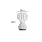 Japanese Wabi Sabi Floor Lamp E26 E27 Paper Iron Touch Dimmable AC 90-260V Living Room Bedroom