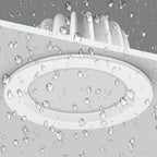 Modern IP65 Waterproof LED Ceiling Spotlight Fixture