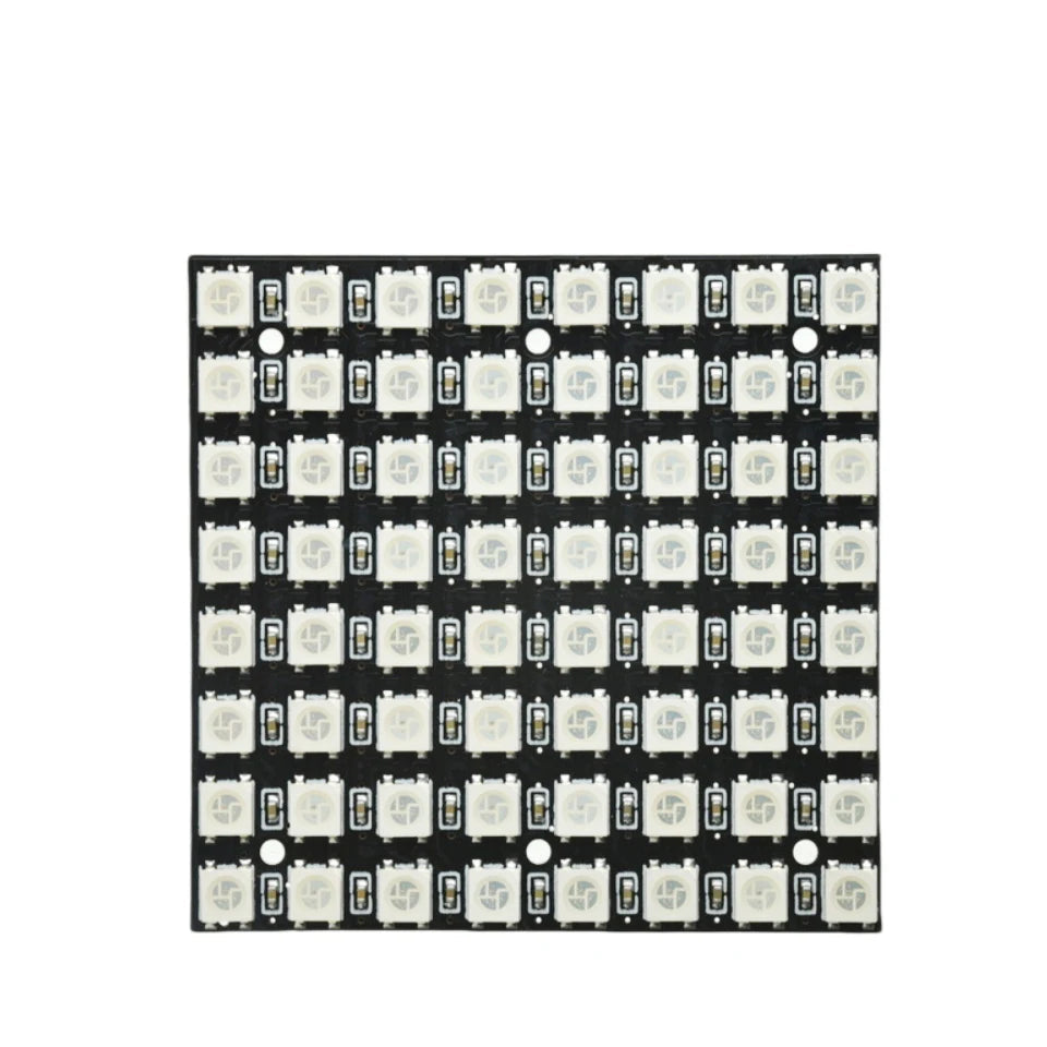 WS2812B 8x8 64 LED RGB Matrix Module 5050 Addressable Full Color for Arduino Raspberry Pi DIY Pixel Display Projects 1 to 10 Pack