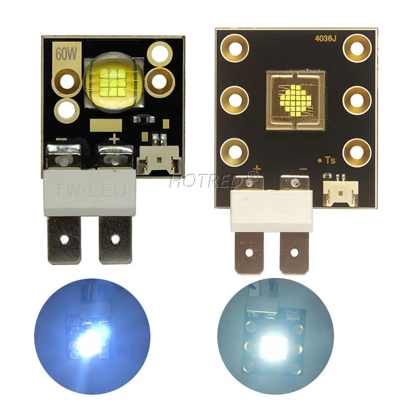 OSRAM High-Power LED Chip 40W 60W 80W 150W 200W 300W 400W Cold White 7000-9000K Copper