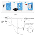 LED Pool Underwater Light 18W 25W 35W 45W 54W IP68 AC/DC 12V RGB Remote 4 Beam Angles