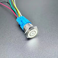 Waterproof LED Metal Push Button Switch 12mm 16mm 19mm 22mm 5A Momentary Latching 5-220V