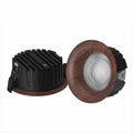 Wood Grain COB LED Recessed Downlight 7W 10W 12W 15W 18W Aluminum CRI 97 120 lm/W Touch Switch Dimmable AC 100-240V Ceiling Spot