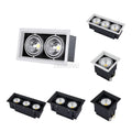 Dimmable COB LED Recessed Downlight 7W 9W 12W 15W Epistar CRI >90 PF>0.95 90-260V