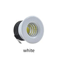 Mini Dimmable LED Recessed Downlight 3W 60-Degree IP44 D37mm 30mm Cutout 110-220V