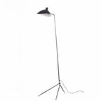 3-Arm Tripod LED Floor Lamp E26 Art Deco Iron Copper Bronze Remote Control Dimmable AC 90-260V Adjustable Spider Standing Lamp Bedroom Living Room