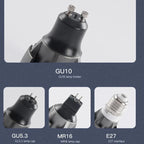 GU10 COB LED Spotlight Bulb 6W 9W 12W 60 Degree Warm White Aluminum AC 85-265V Living Room Kitchen 3 Year Warranty