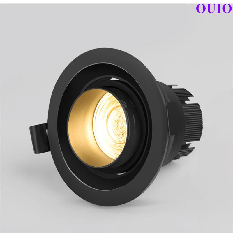 Adjustable Beam COB LED Recessed Downlight Spotlight