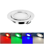 Slim IP65 12V LED Recessed Spotlight Cabinet Light