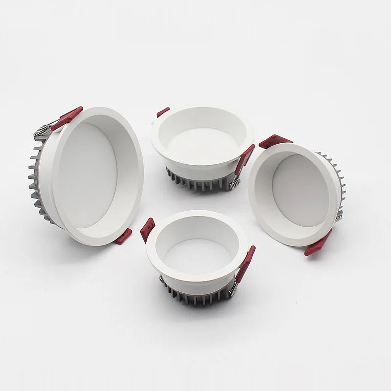 Dimmable Anti-Glare SMD LED Recessed Downlight 5W 7W 10W 12W 15W 18W 20W 24W