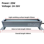 IP67 LED Machine Tool Work Light 10W to 40W Explosion Proof Waterproof Aluminum Alloy Tempered Glass AC 110-240V or DC 24-36V CNC Lathe Workshop