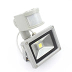 IP55 PIR Motion Sensor LED Flood Light 10W DC 12V 800lm 120 Degree CRI 80 Aluminum Warm White Cool White Adjustable Sensitivity Timer