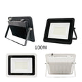 LED Flood Light 10W 20W 30W 50W 100W IP68 120° AC 110-240V Die-Cast Aluminum Black Shell
