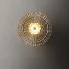Nordic Luxury Minimalist Glass Stone LED Wall Lamp Up Down AC 90-260V Bedroom Corridor