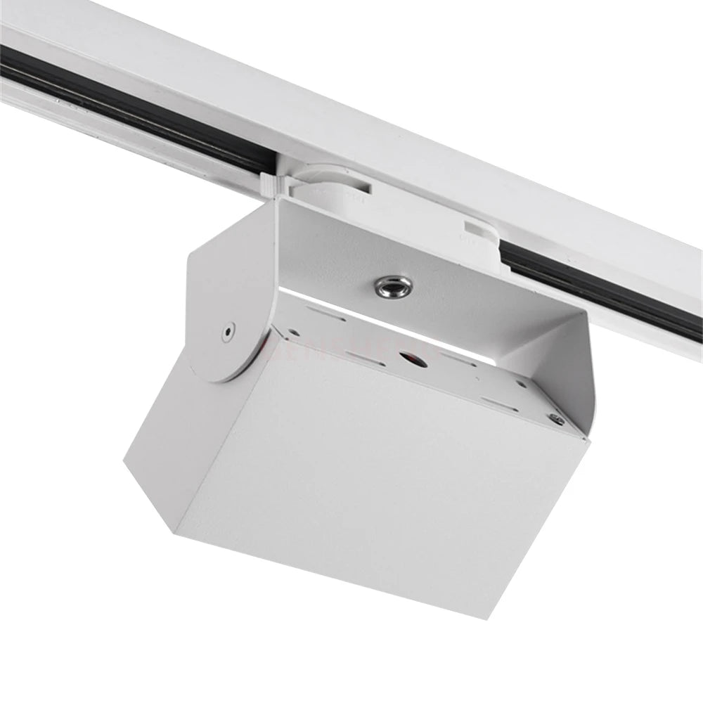 Dimmable LED Track Spotlight 12W-40W Epistar CRI 90+ 110lm/W 3-CCT AC 90-260V Aluminum