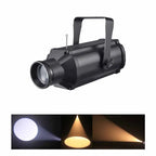 100W RGBW LEKO Profile Stage Spotlight Manual Iris Focus DMX512 Remote Sound AC 110-240V