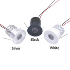 Mini DC 12V 24V LED Recessed Spotlight 2W 3W IP65 Waterproof 30-Degree 27mm PWM Dimmable
