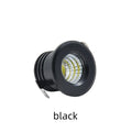 Mini Dimmable LED Recessed Downlight 3W 60-Degree IP44 D37mm 30mm Cutout 110-220V